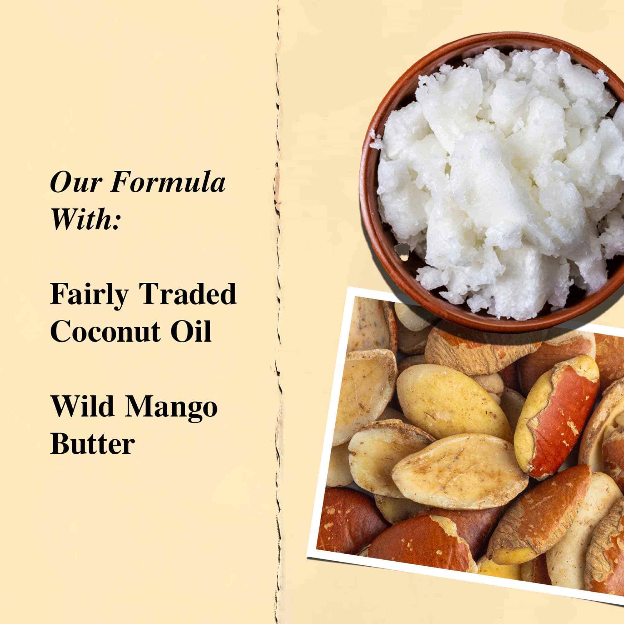Buttermask for Lips key ingredients coconut oil and wild mango butter