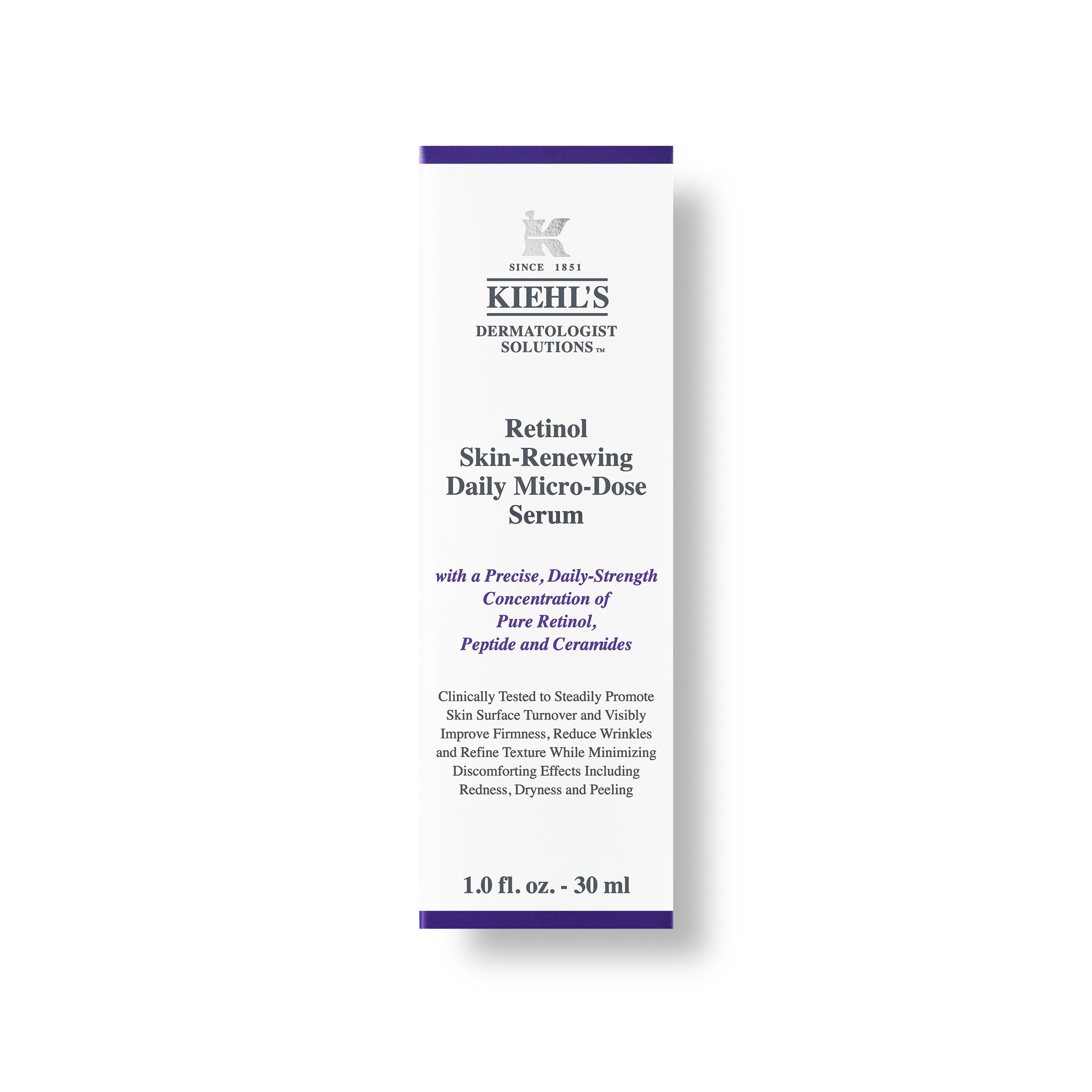 Кутия на Kiehl's Retinol Skin Renewing Daily Microdose