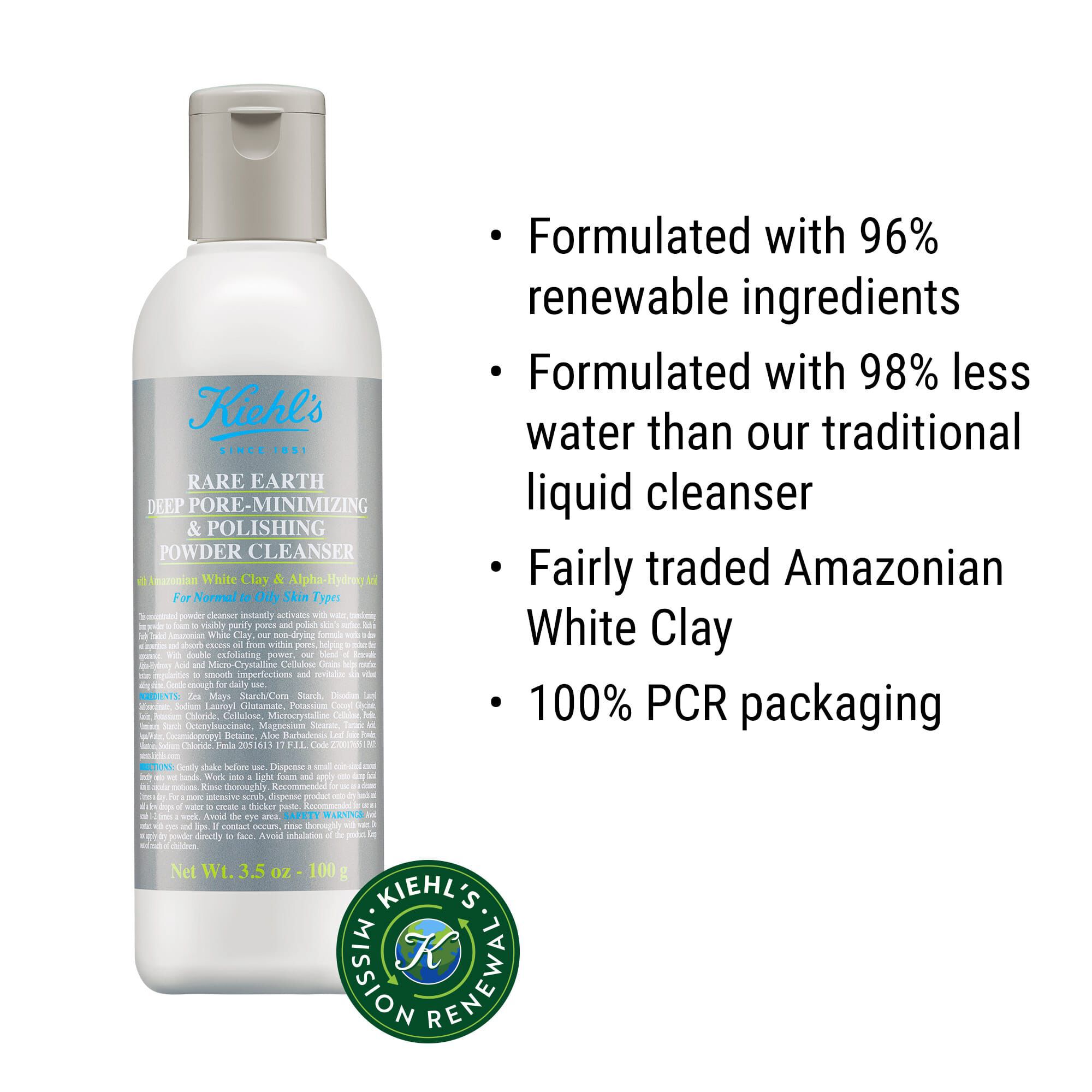 Rare Earth Deep Pore-Minimizing & Polishing Powder Cleanser Пудра за почистване на лице