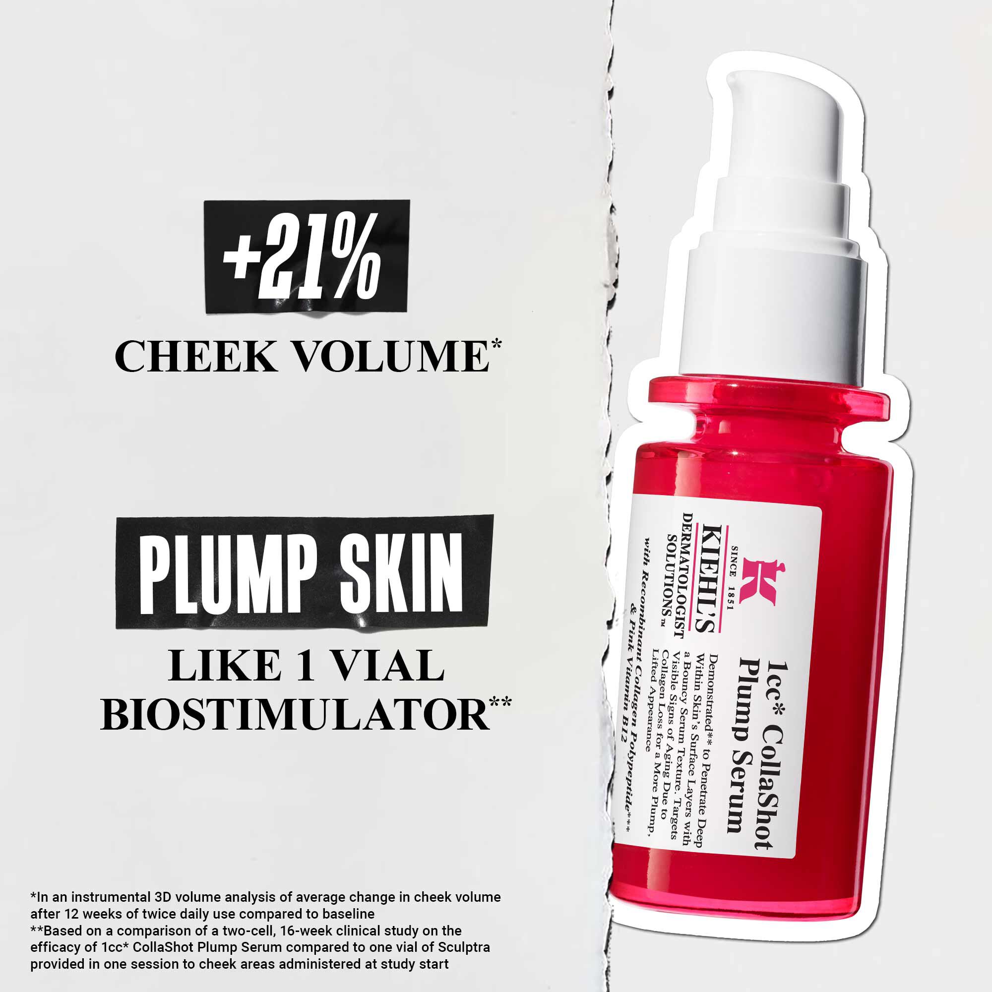 1cc* CollaShot Plump serum, серум за лице с рекомбинантен колаген за по-стегната и плътна кожа
