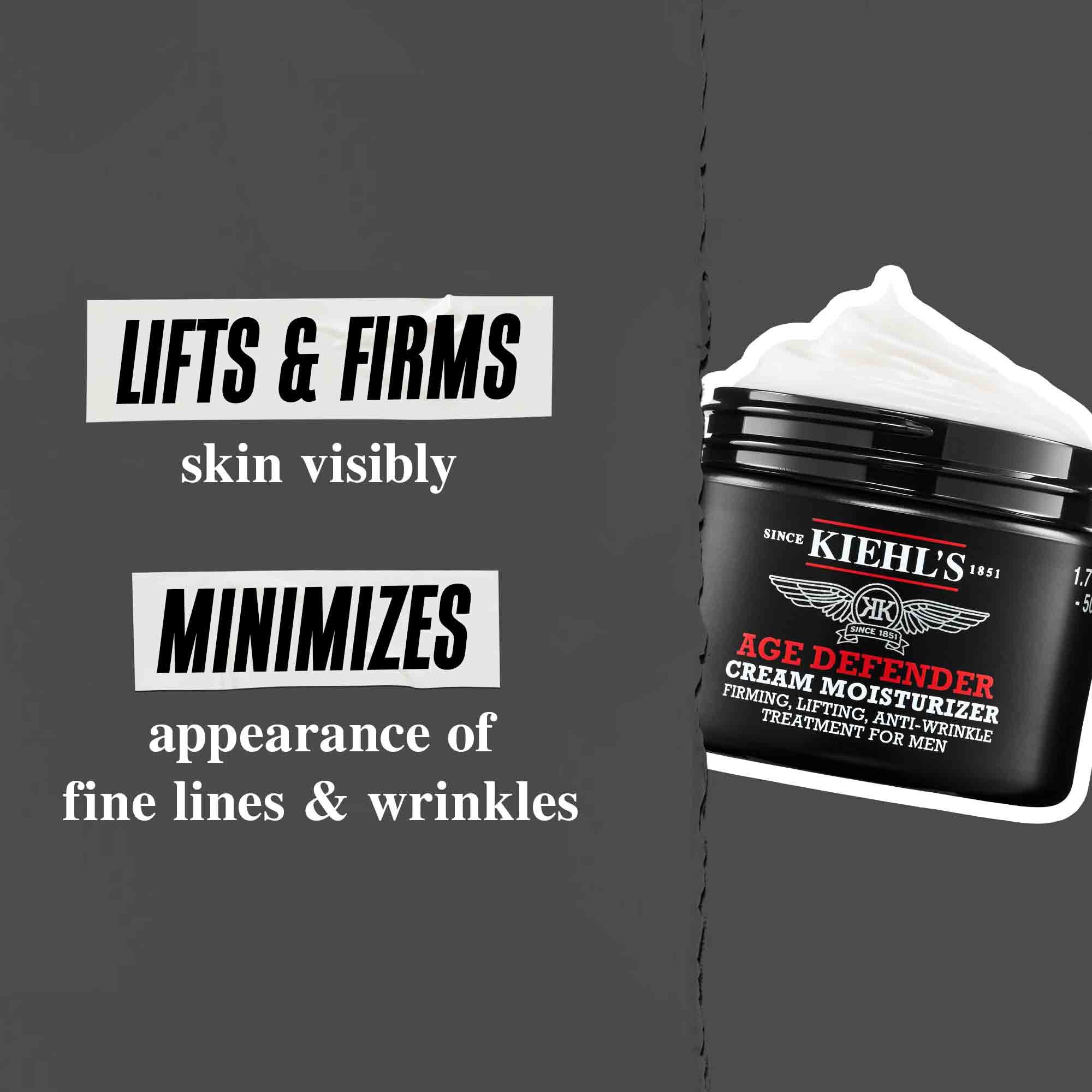 Age Defender Cream Moisturizer: Видимо повдига и стяга кожата, минимизира появата на фини линии и бръчки.