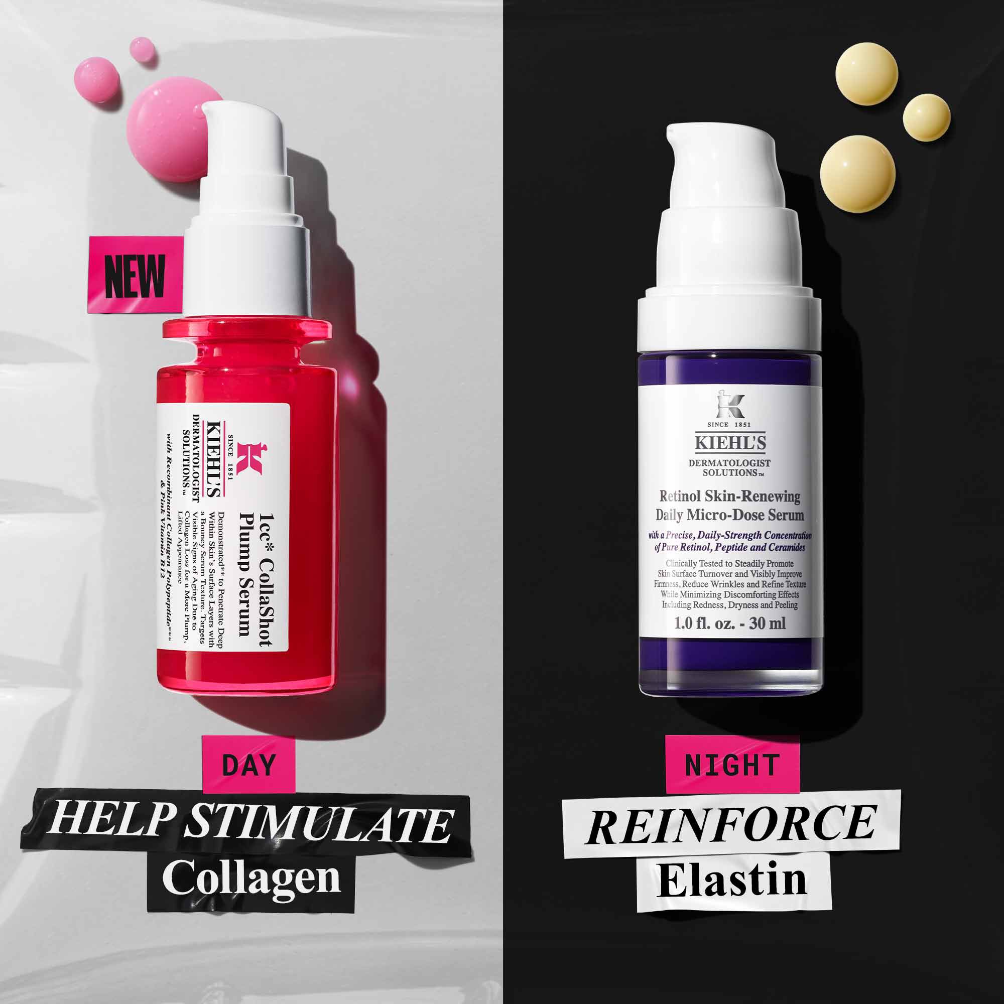 1cc* CollaShot Plump serum, серум за лице с рекомбинантен колаген за по-стегната и плътна кожа