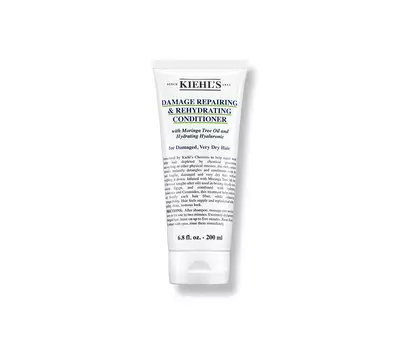 Туба с балсам за коса Kiehl's Damage Repairing & Rehydrating, 200 мл, за повредена и много суха коса.